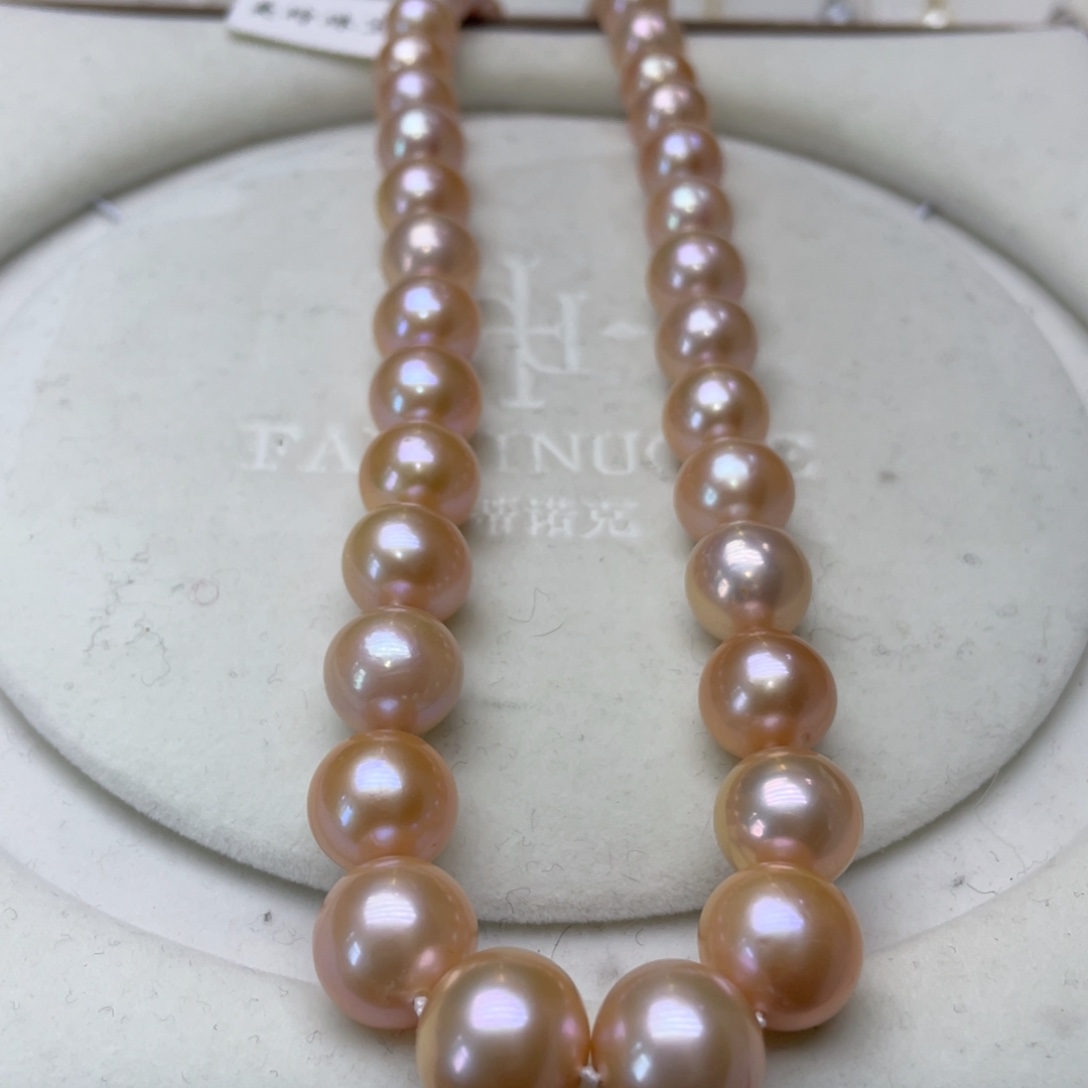 淡水珍珠未镶嵌颈饰10-13