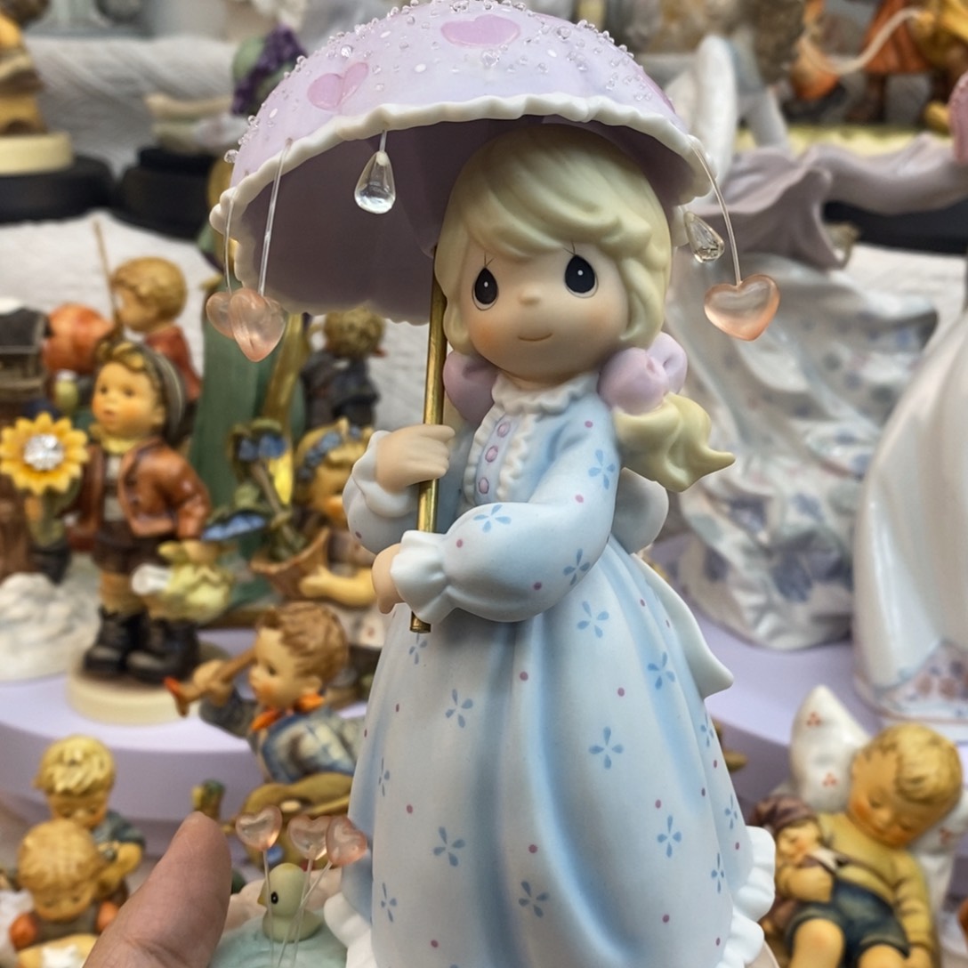 瓷片欧美中古美物摆件