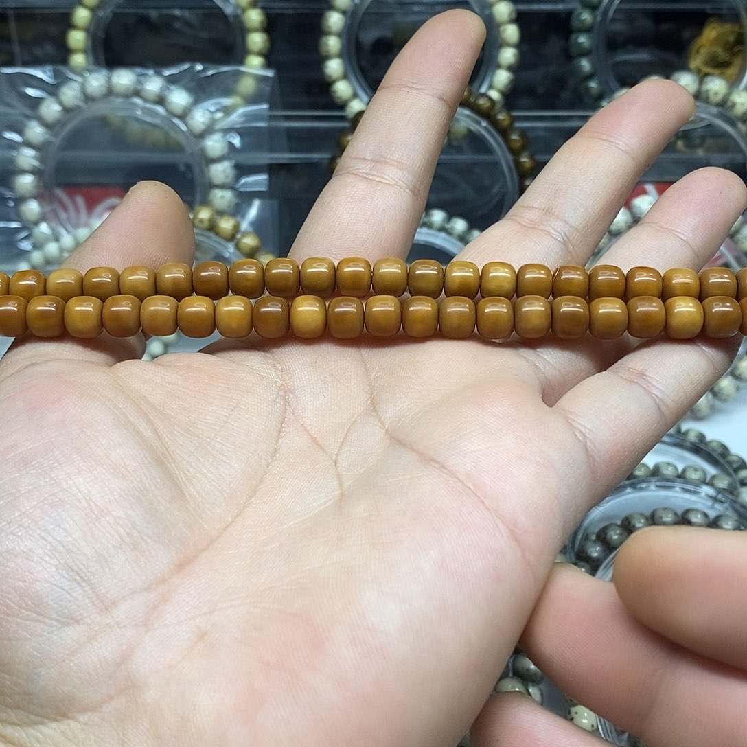 星月菩提吊坠8x7老型龙脊