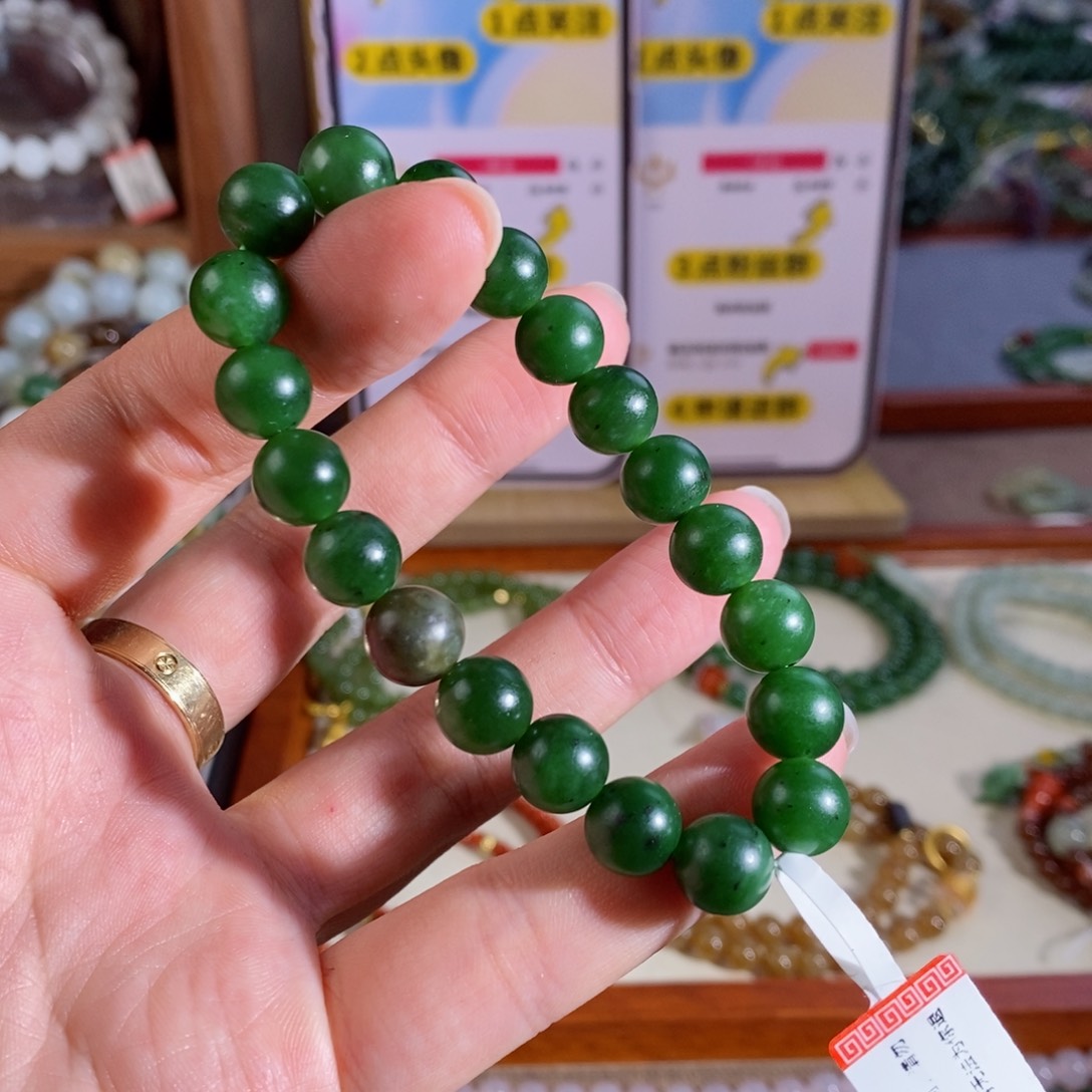 和田玉手链未镶嵌