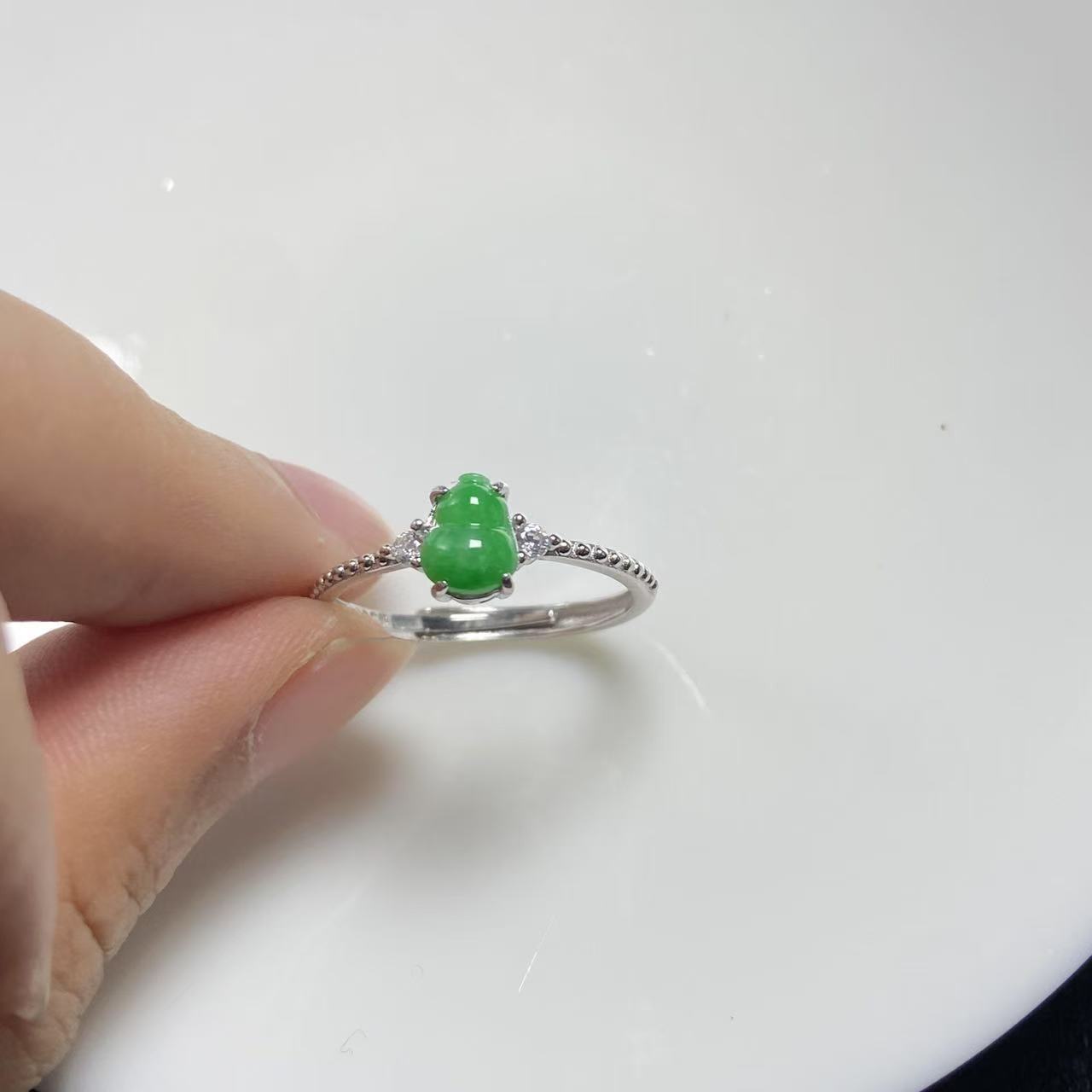 定制翡葫芦戒指63