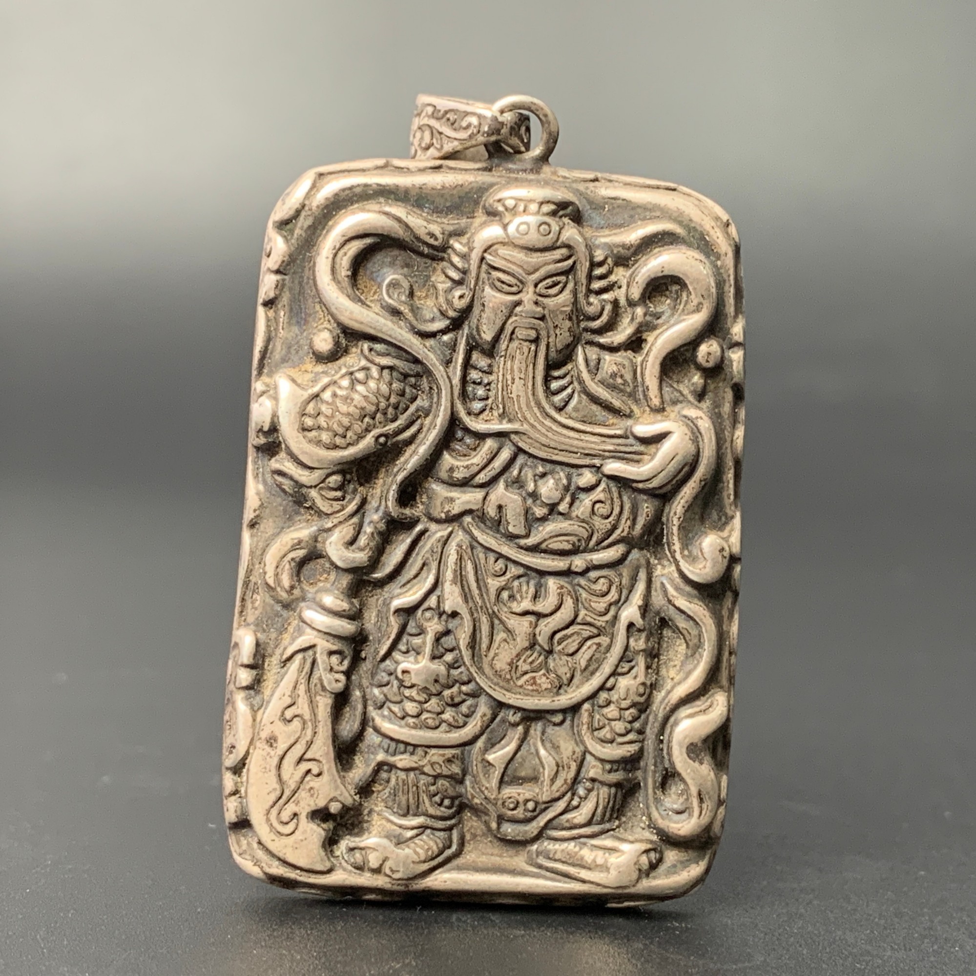 清代·关公挂牌55.1*35mm 32gwsx101832