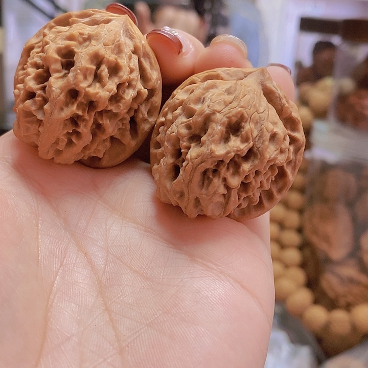 【闪购商品】文玩核桃把件39蓟县元宝