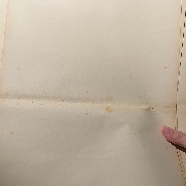 27x39cm22张民国机器纸 斑痕