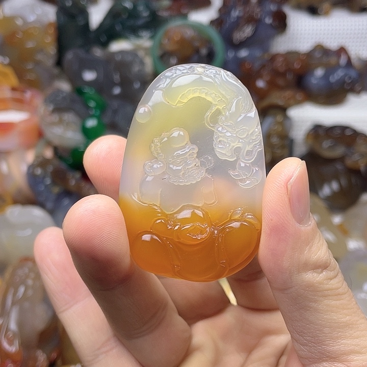 玛瑙/玉髓饰品未镶嵌