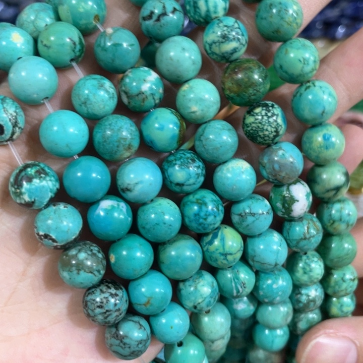 贝壳非金属一条10mm松松圆珠