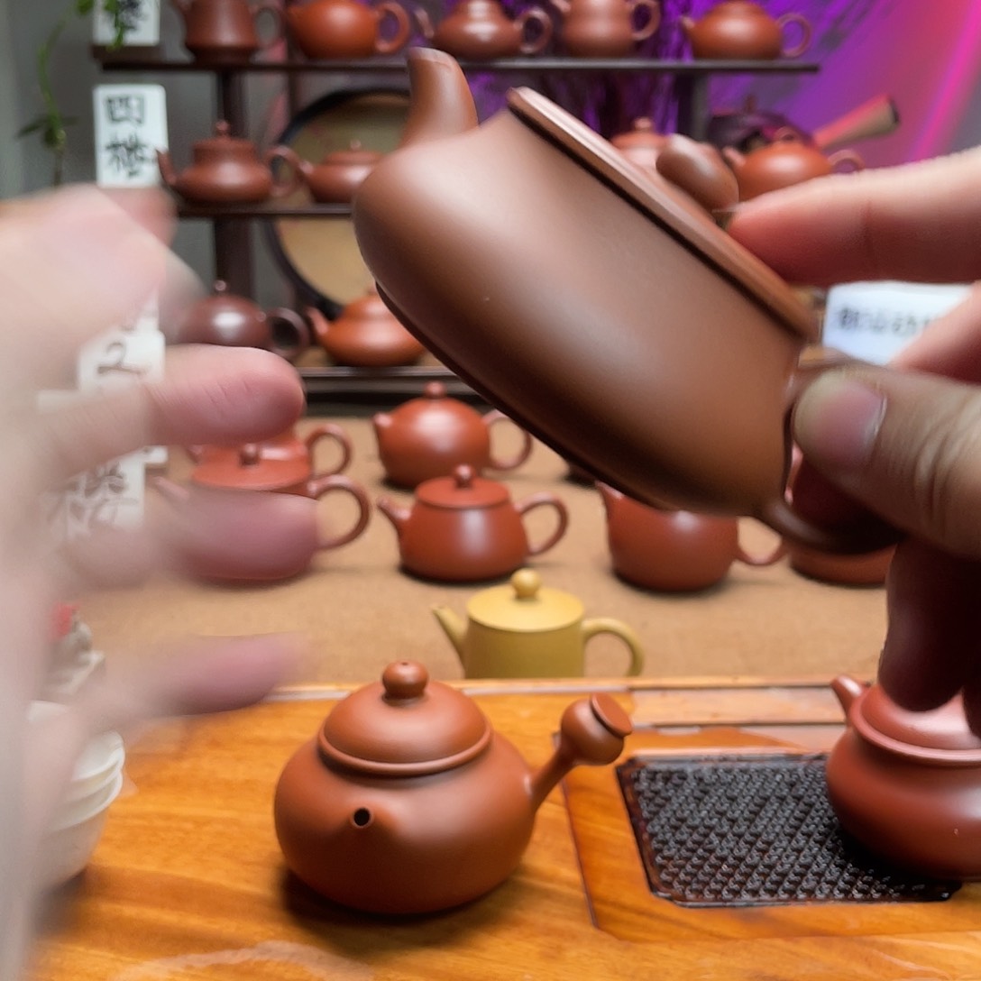 紫砂茶壶多***?精工明炉120cc