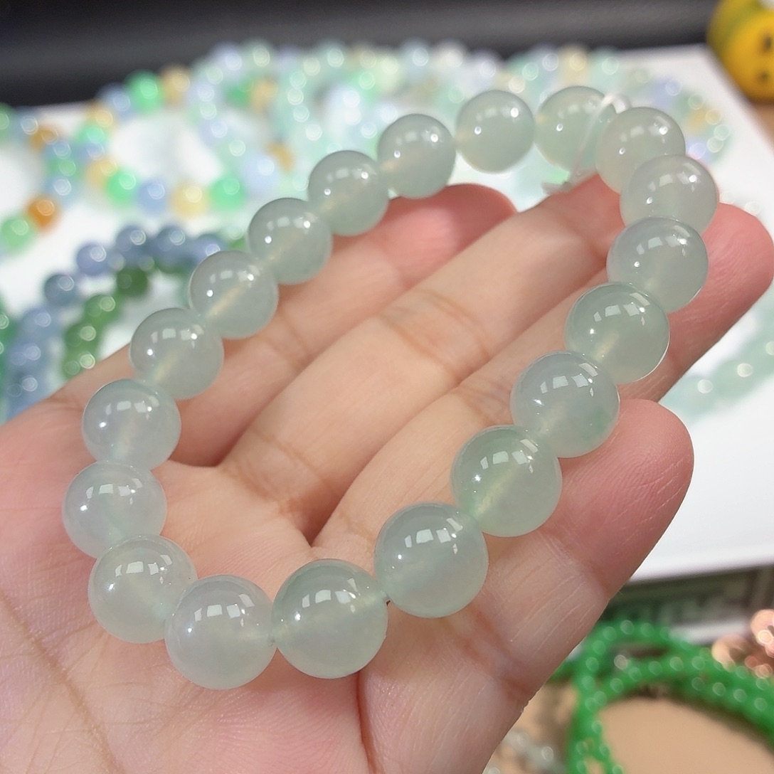 翡翠未镶嵌手链翡翠