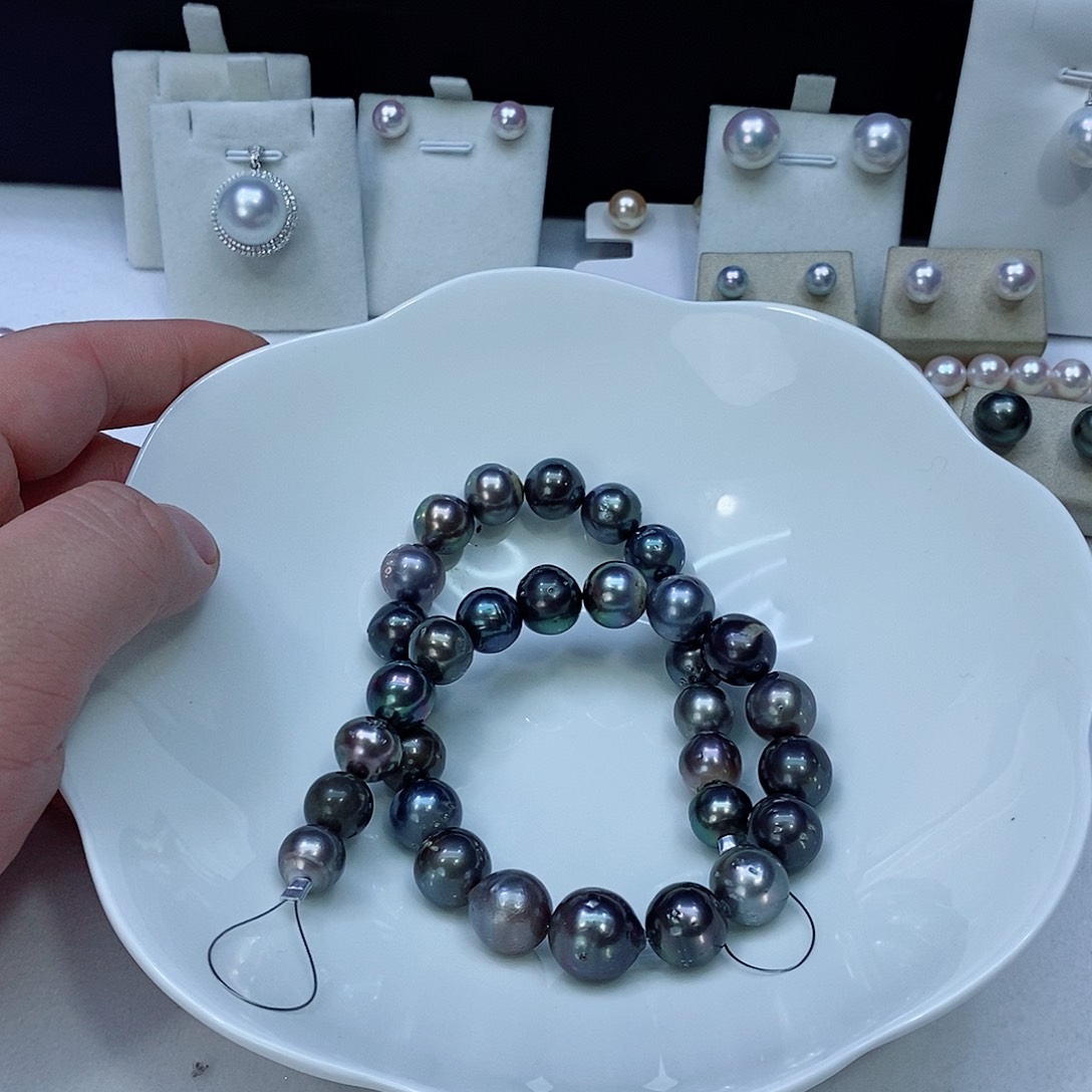 海水珍珠颈饰银S925镶嵌