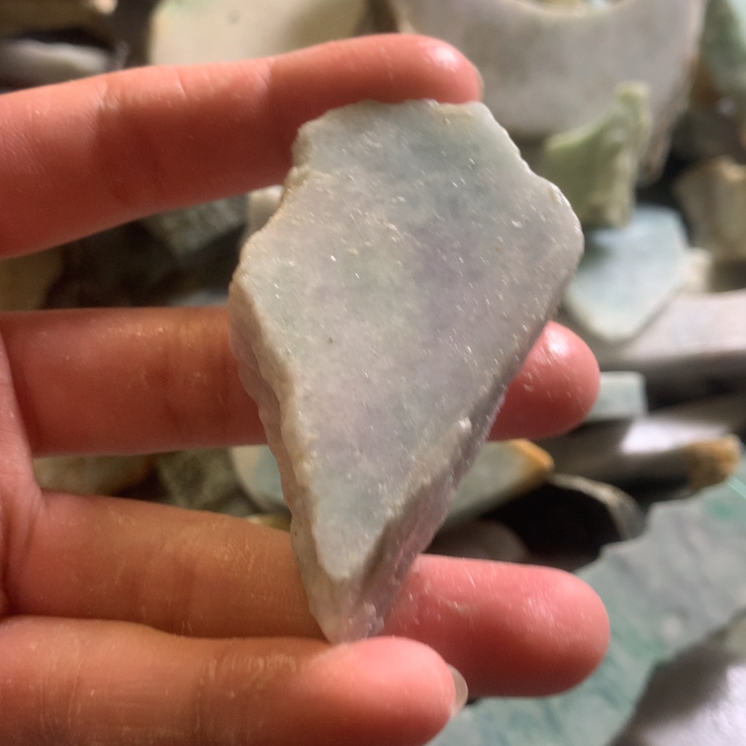 翡翠颈饰未镶嵌缅甸翡翠