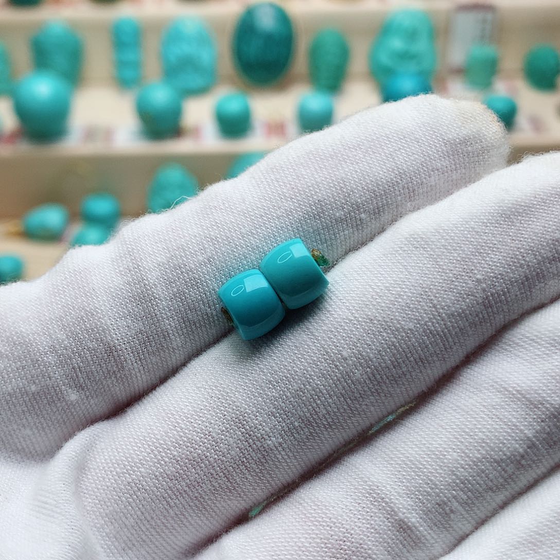 绿松石珠宝半成品未镶嵌