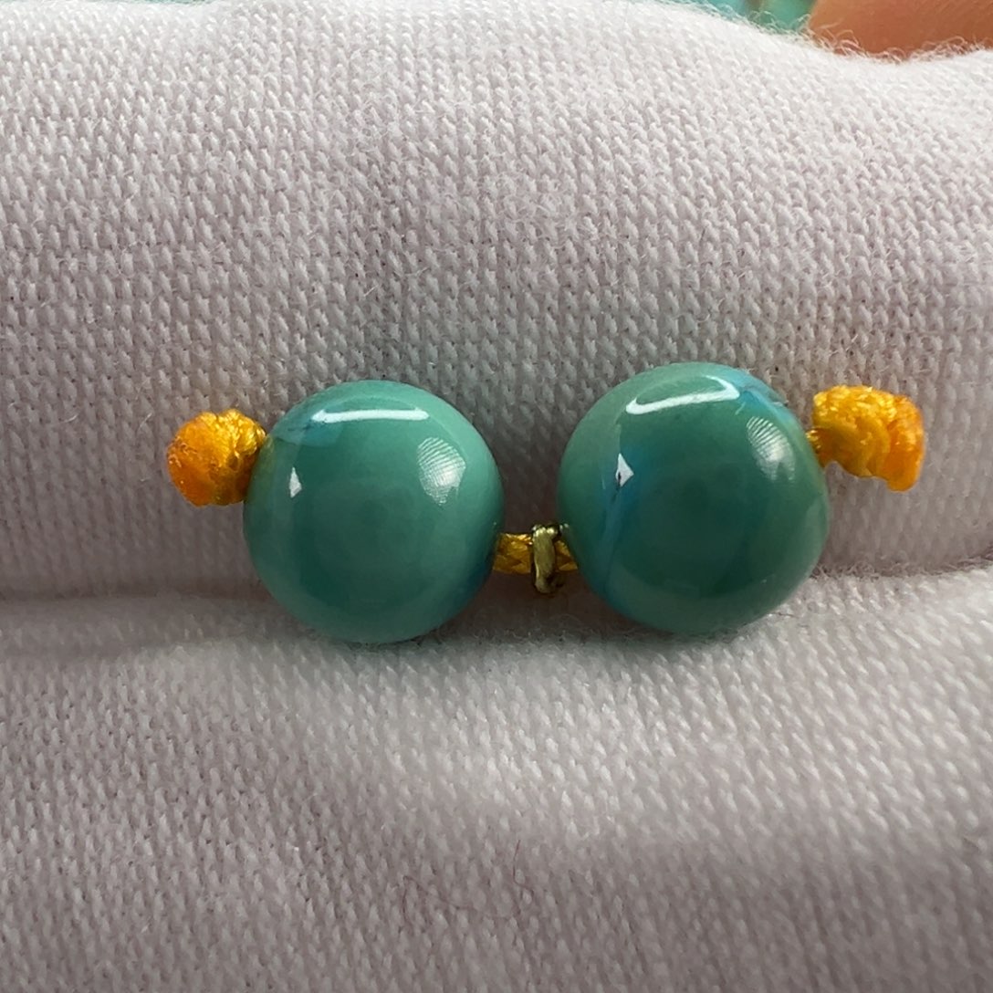 未镶嵌绿松石配饰7m m