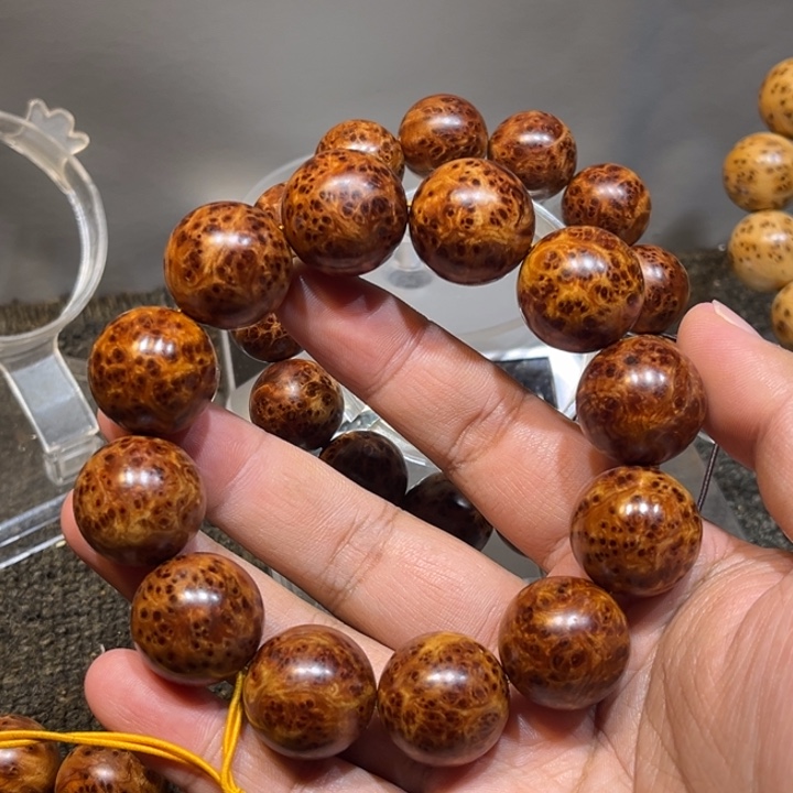 柏木（崖柏）手串/手链2.0陈化黑金刚小满瘤疤手串