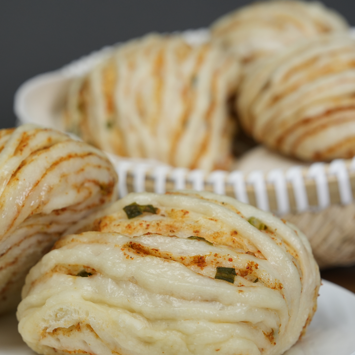 益膳福老面香辣手工花卷微辣