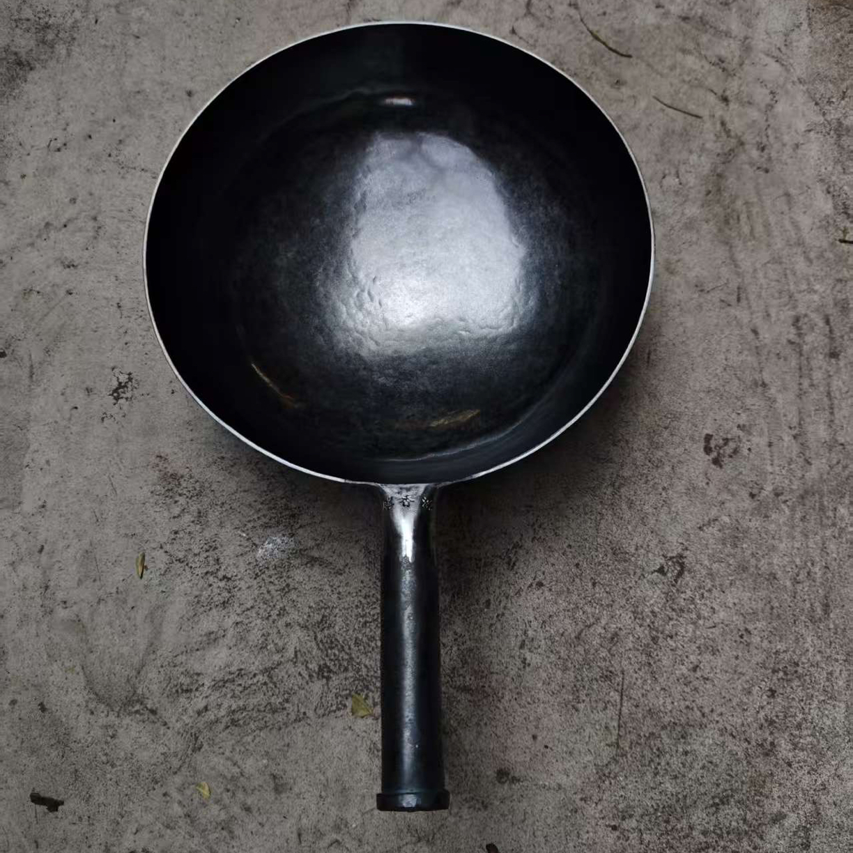 膳香源38cm纯手工古法黑锅