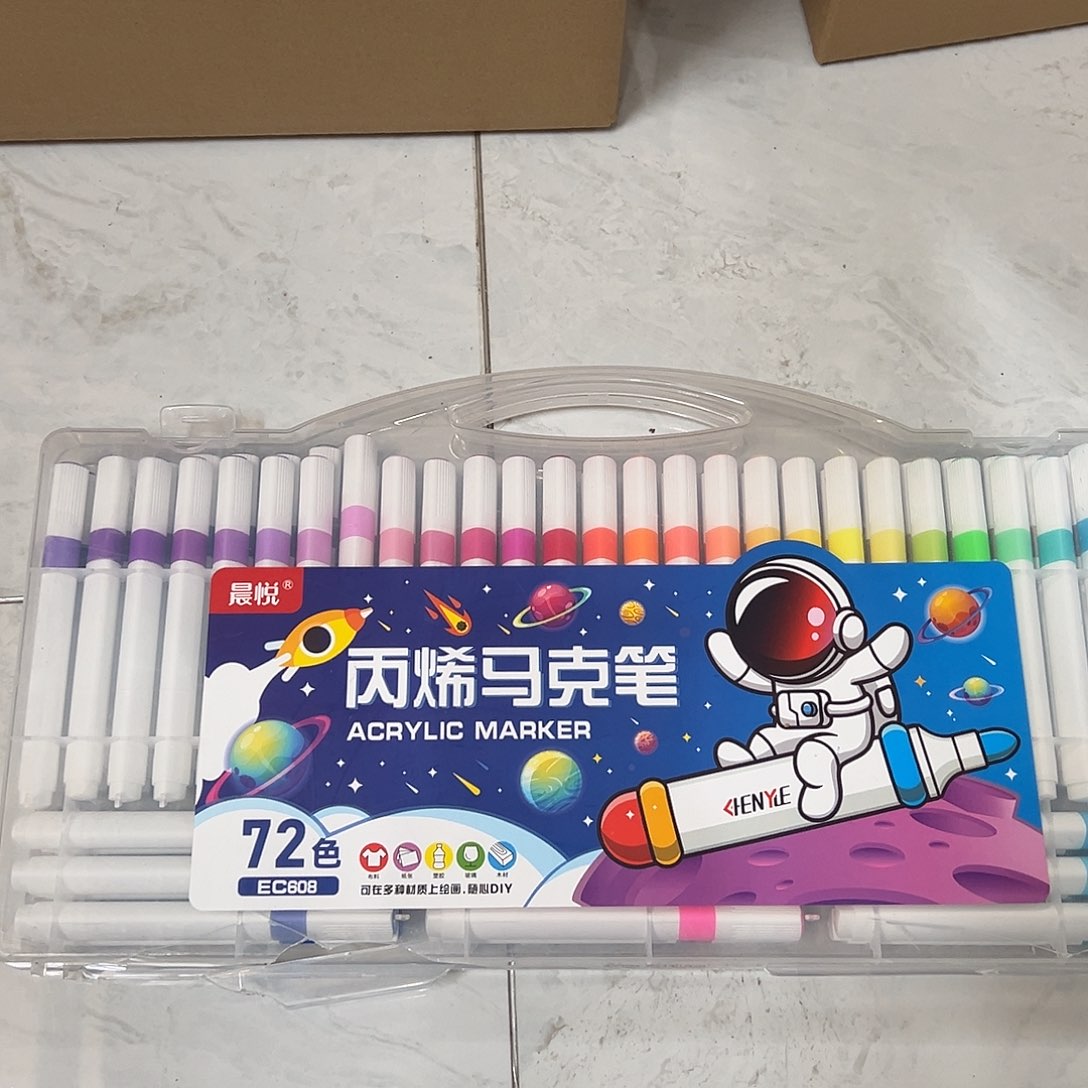 72色丙烯马克笔拍1发2