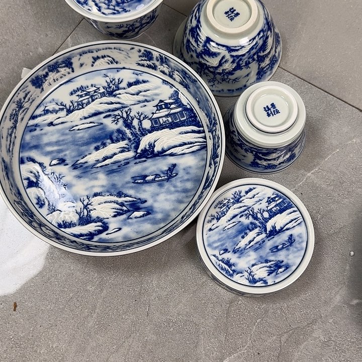 杯瑞雪兆丰年五件套