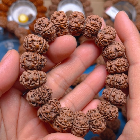 金刚菩提手串v005/19/5天然纽扣扇面