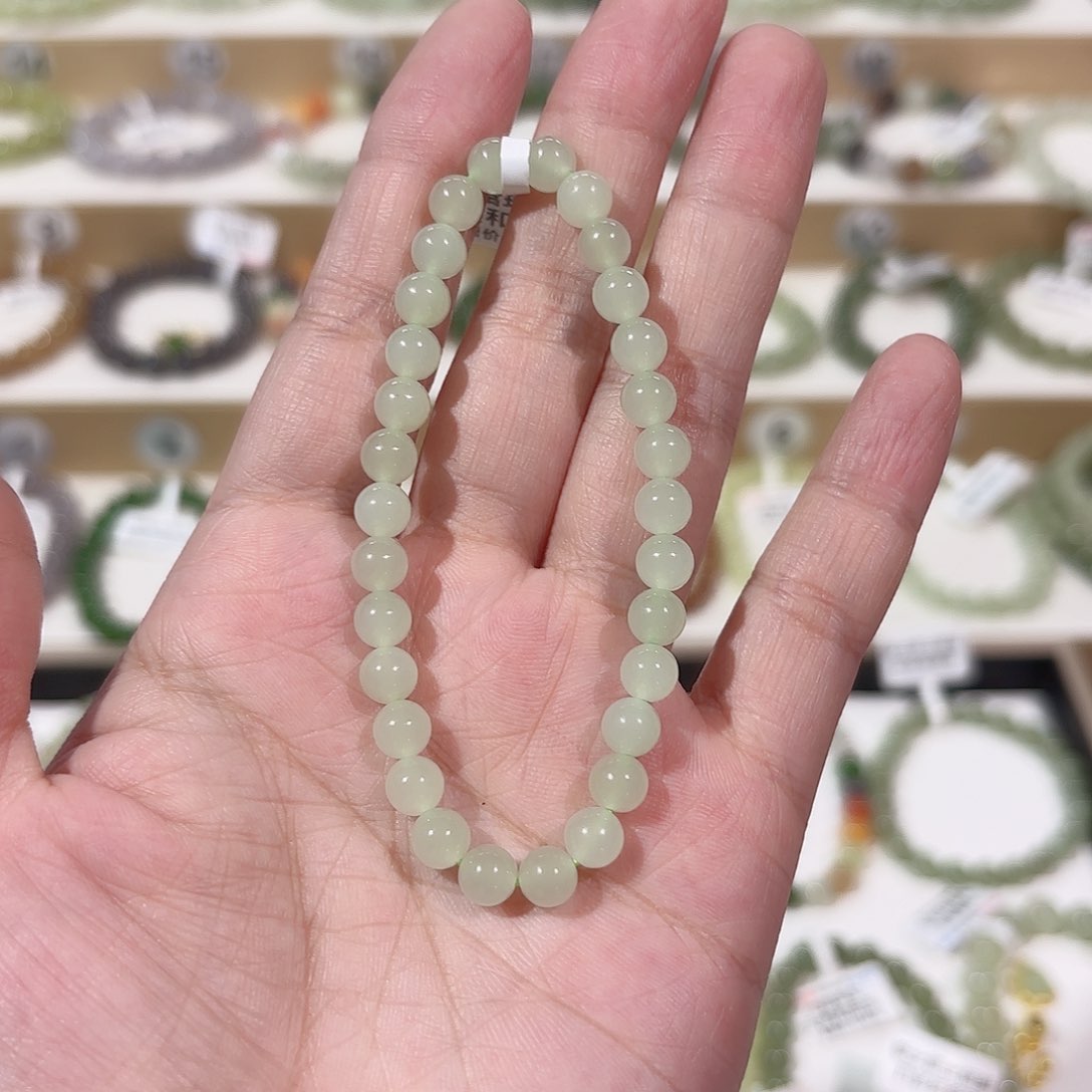 和田玉手链未镶嵌