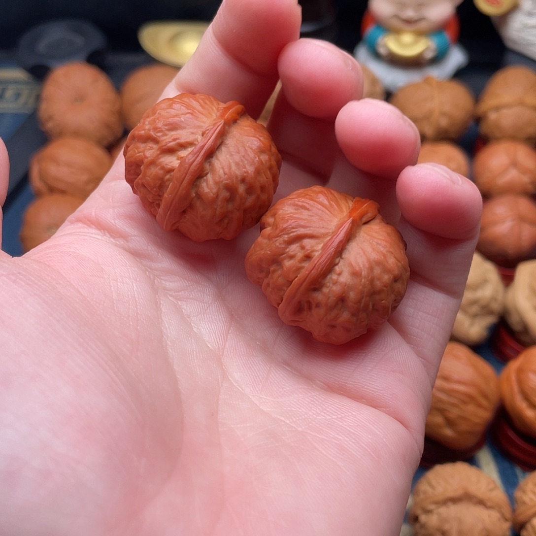 三***三文玩核桃把件精品小手捻