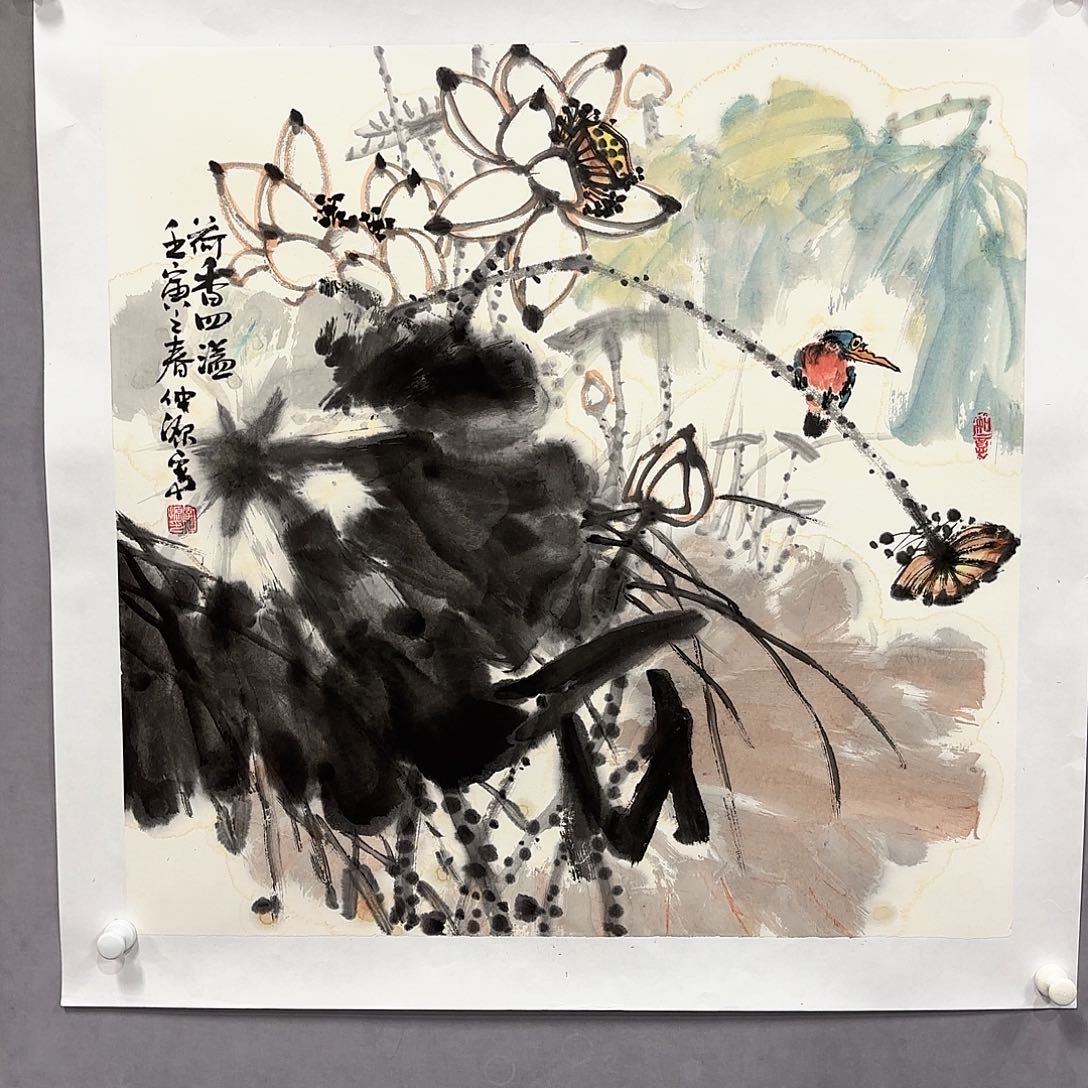 国画国画纯手绘作品请放心去藏