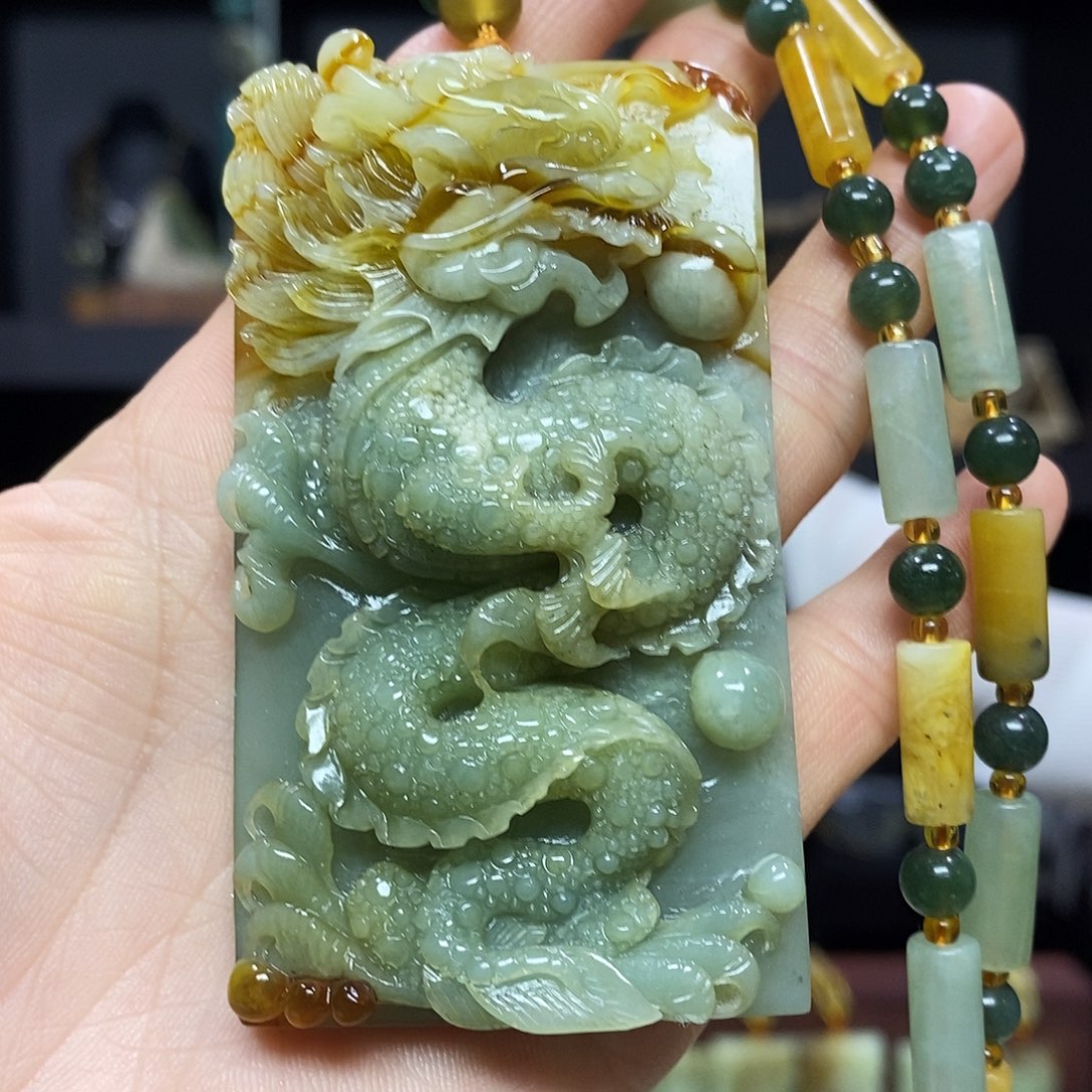 岫玉挂件吊坠未镶嵌