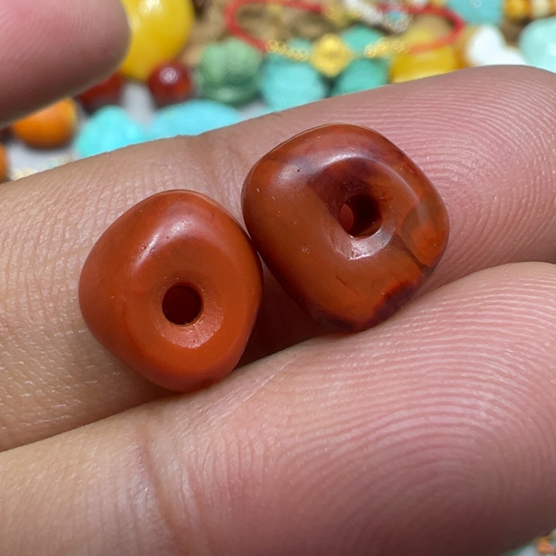 南红玛瑙未镶嵌颈饰