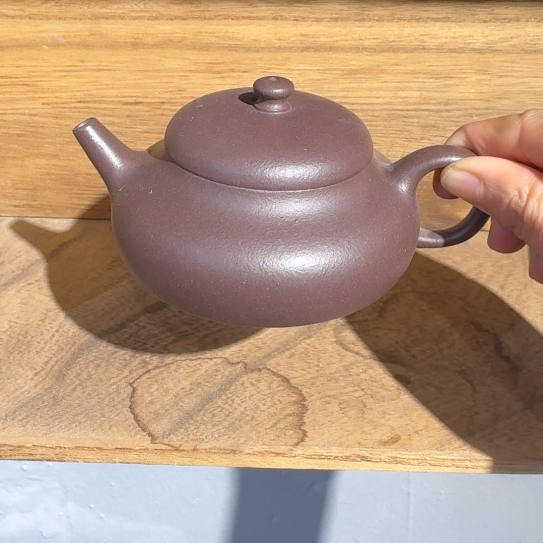 紫泥茶壶微瑕天青150毫升到手退290