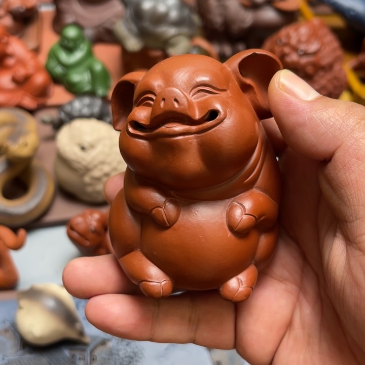茶宠紫砂紫砂瑕疵