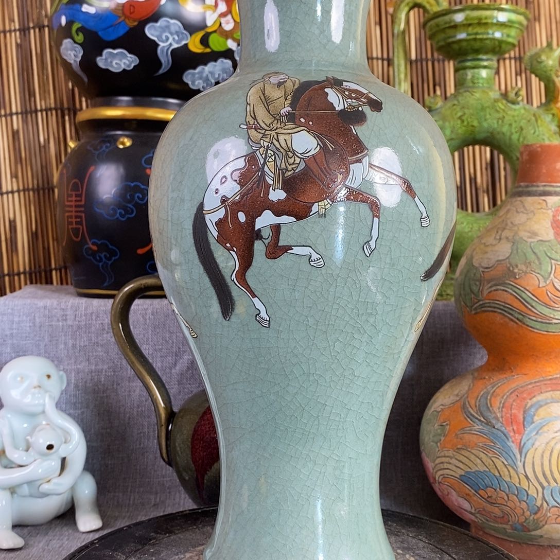 瓷片摆件瓷器4555555