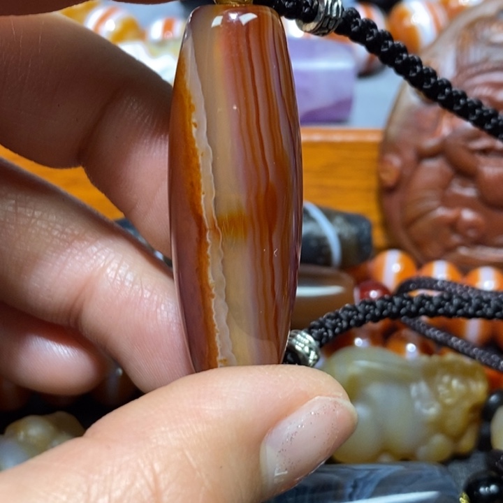 玛瑙/玉髓未镶嵌颈饰