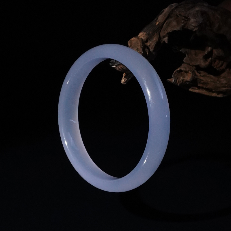 天然玉石 A货 紫罗兰手镯qic 一物一证 多样性发货SM600236-60