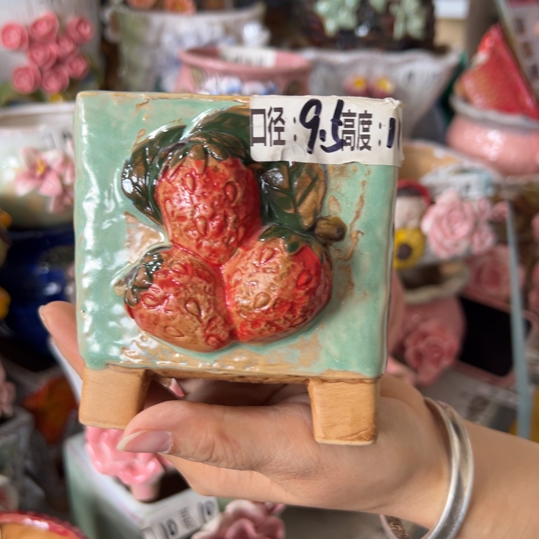 多肉花盆，满20发货，爱退款拉黑