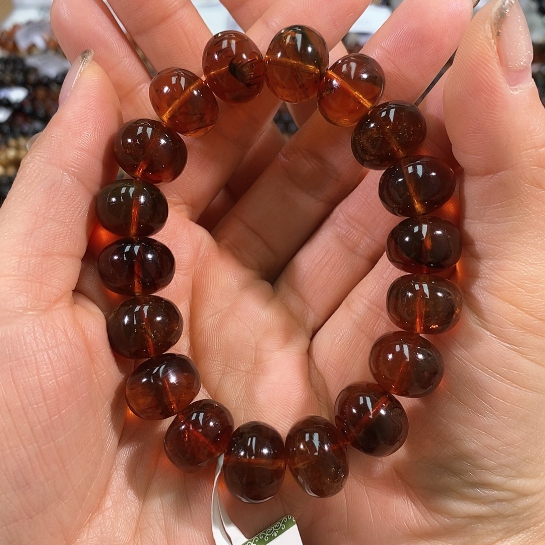 琥珀未镶嵌手链抚顺琥珀