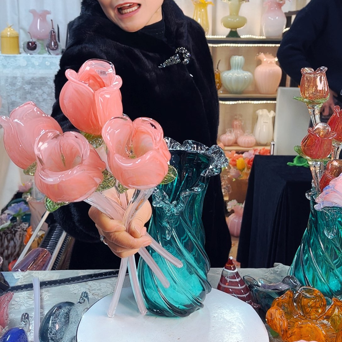 4朵玫瑰新年福利琉璃品