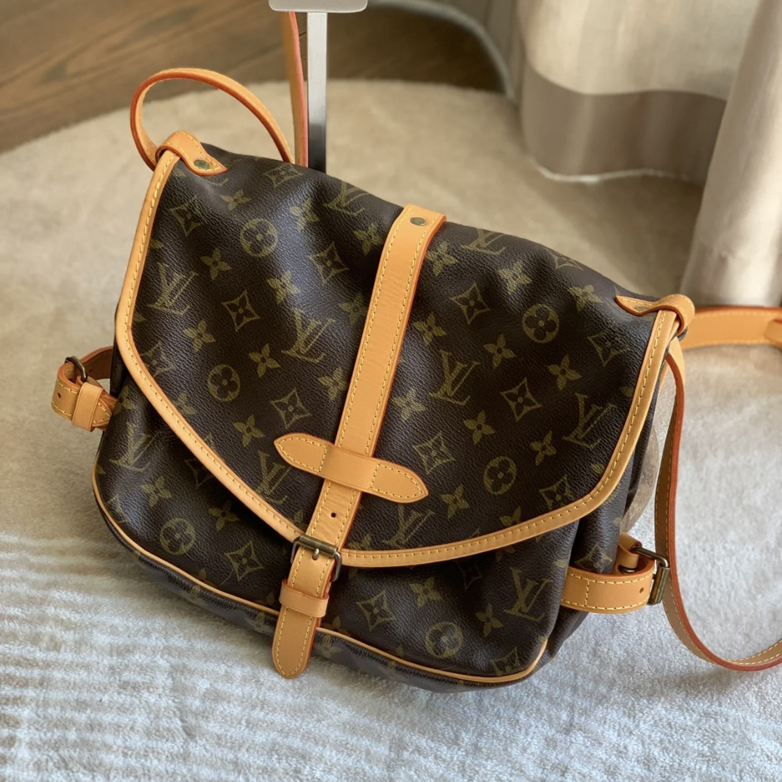 修复品 LouisVuitton/路易威登 XM/双子星小号斜挎包/001