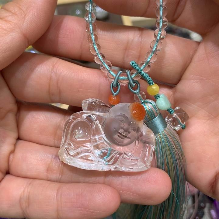 水晶挂件未镶嵌星***