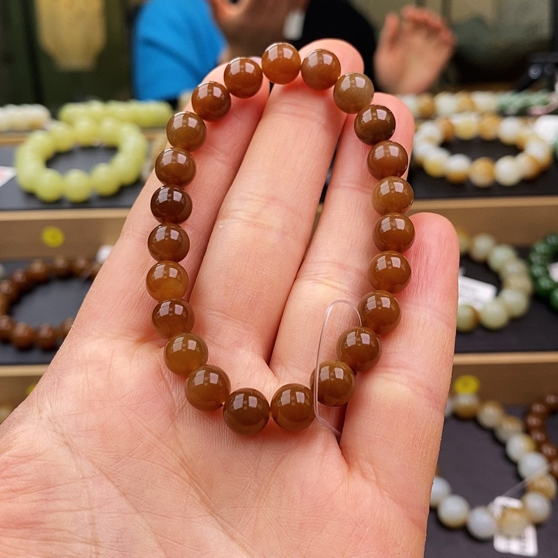 和田玉手链未镶嵌