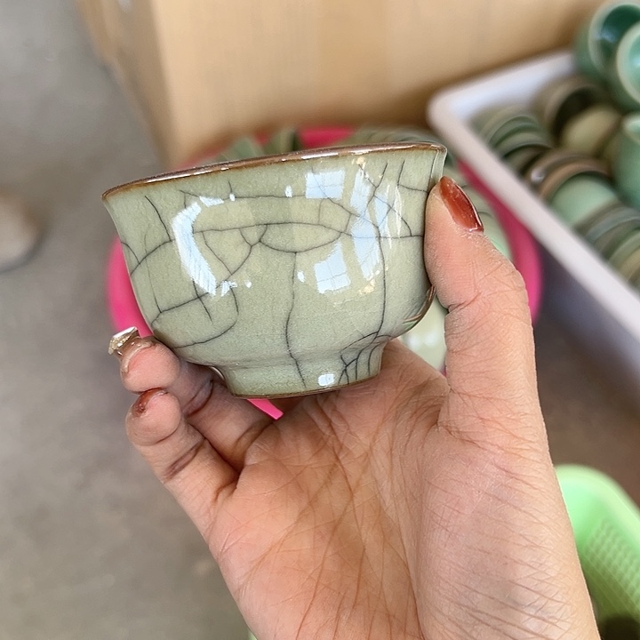 小米茶器龙泉青瓷