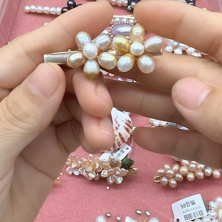 发饰未镶嵌淡水珍珠