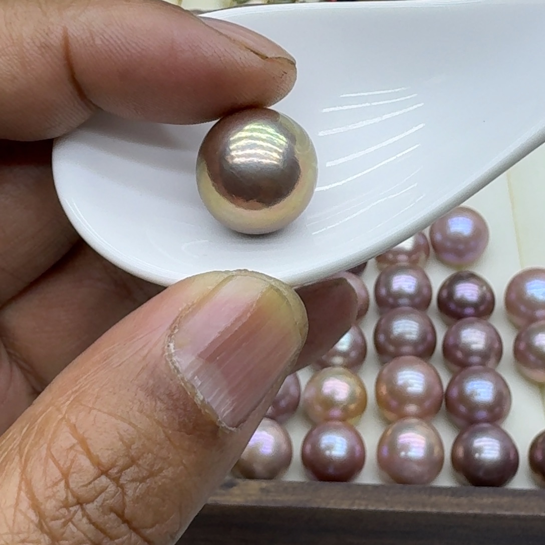 安***心未镶嵌淡水珍珠裸珠