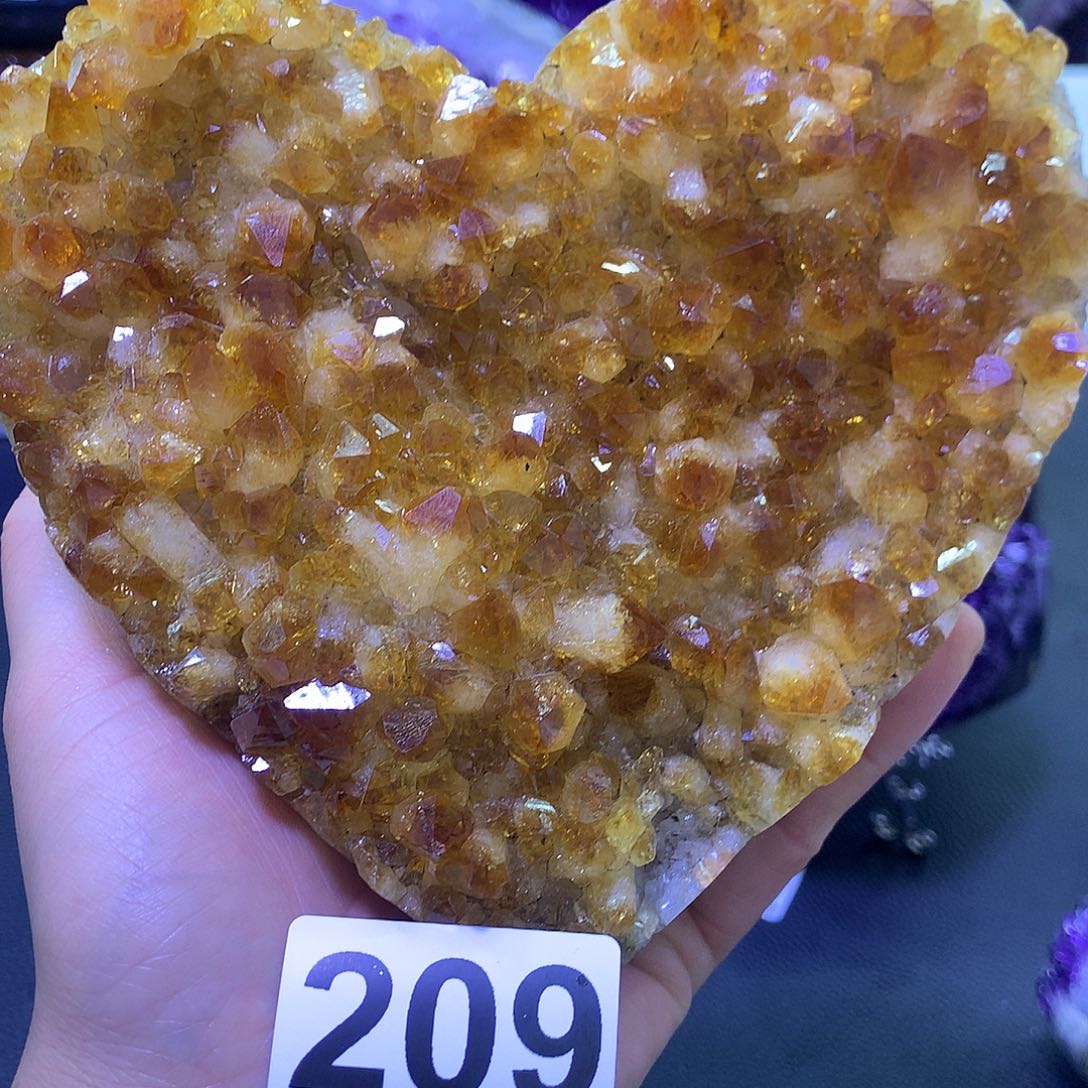 水晶水晶摆件未镶嵌喜***意