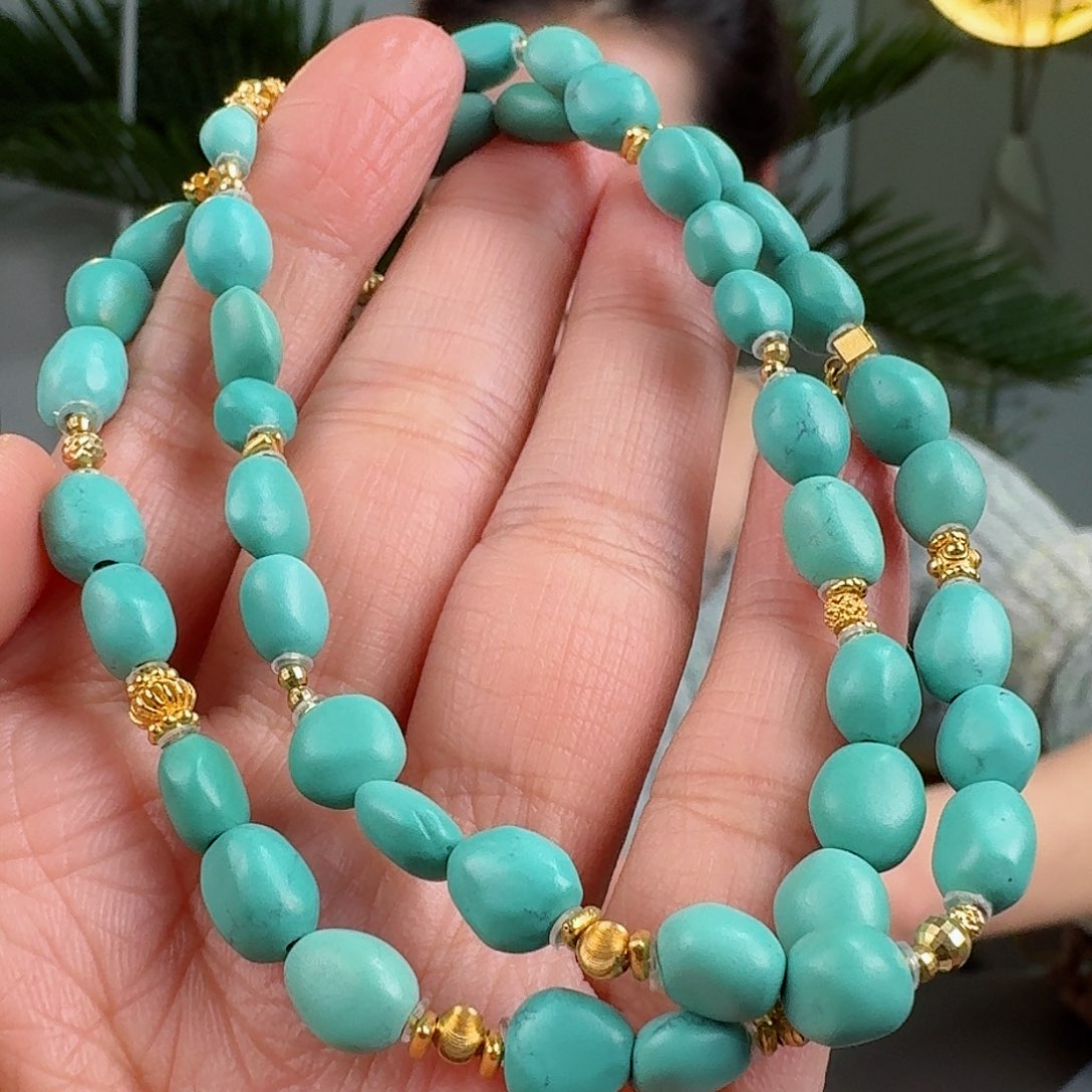 绿松石珠宝奇石未镶嵌