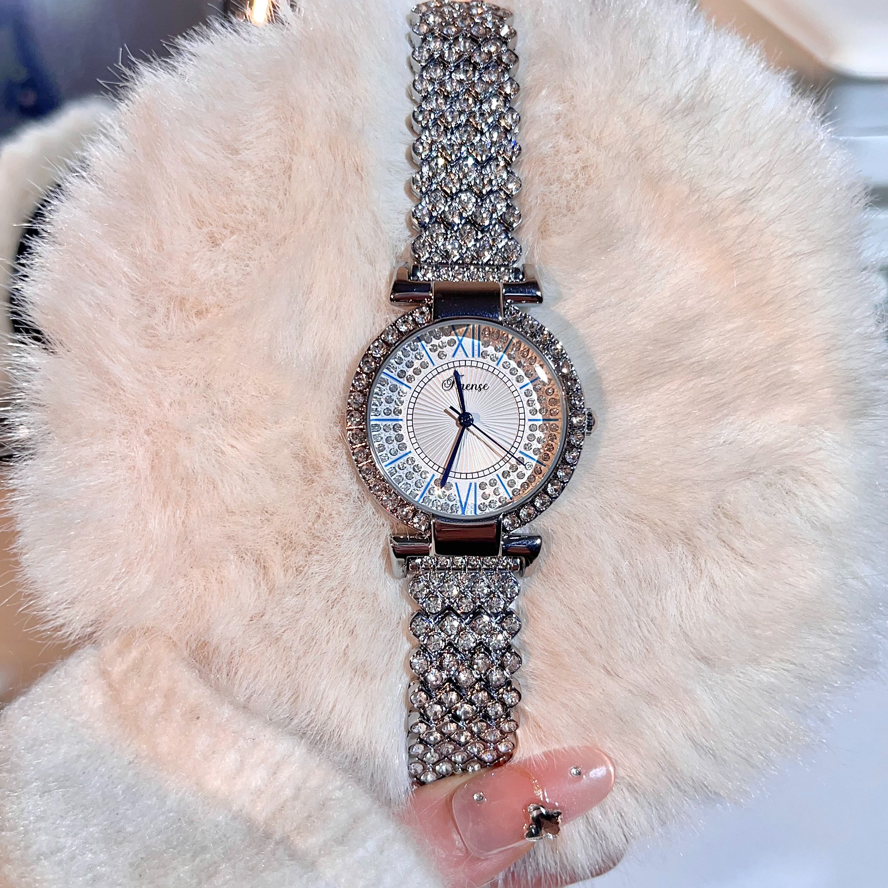 TIRENSE/狄伦斯中古风古董派璀璨星河轻奢气质防水女手表