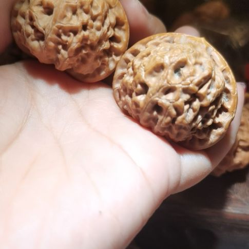 猴头核桃吊坠43野生宫灯