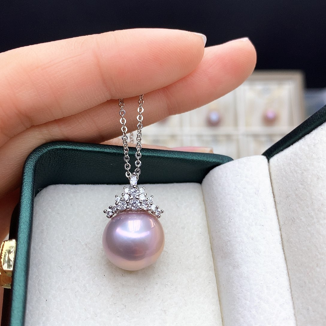 淡水珍珠颈饰合金