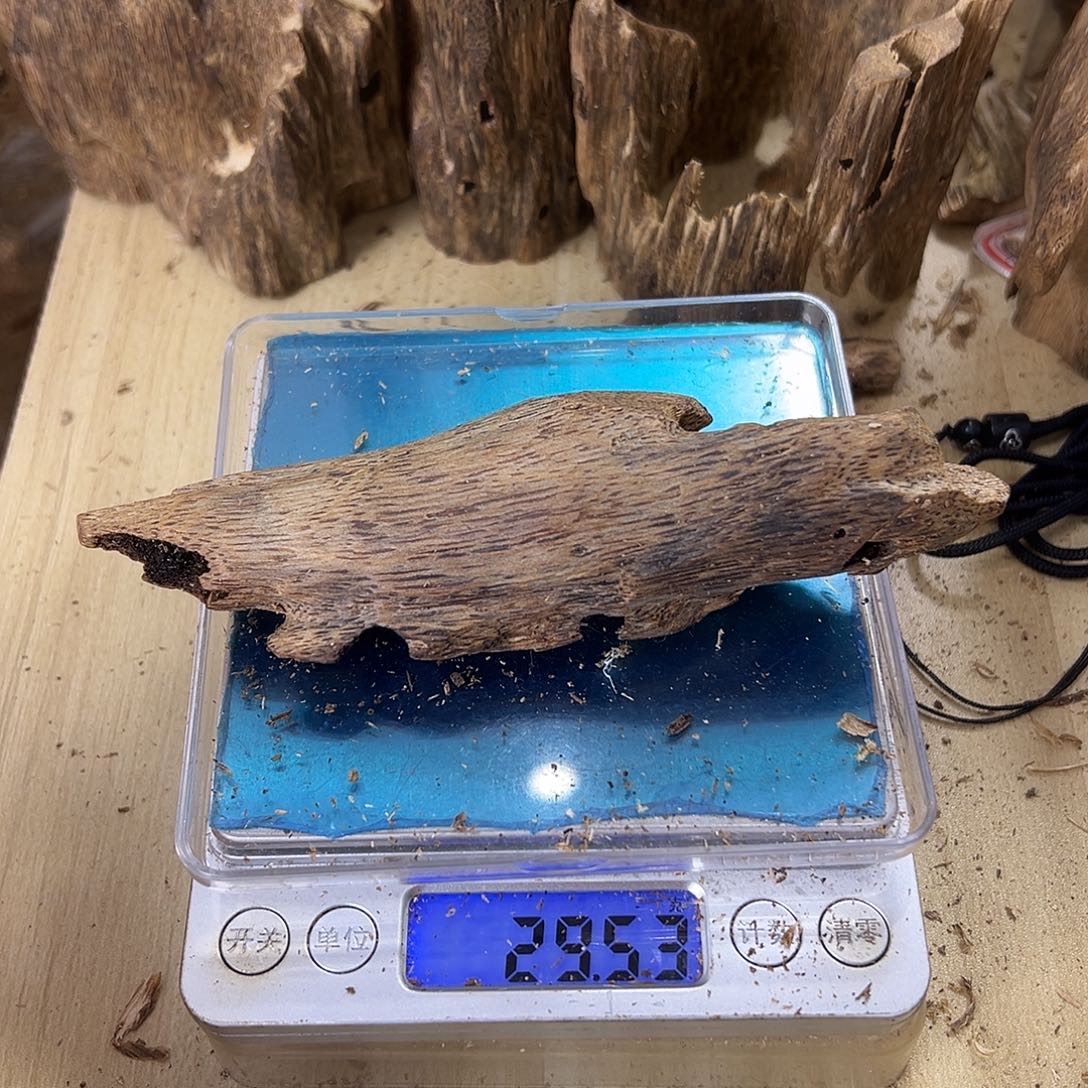 香料绿奇楠虫漏张勺子29克