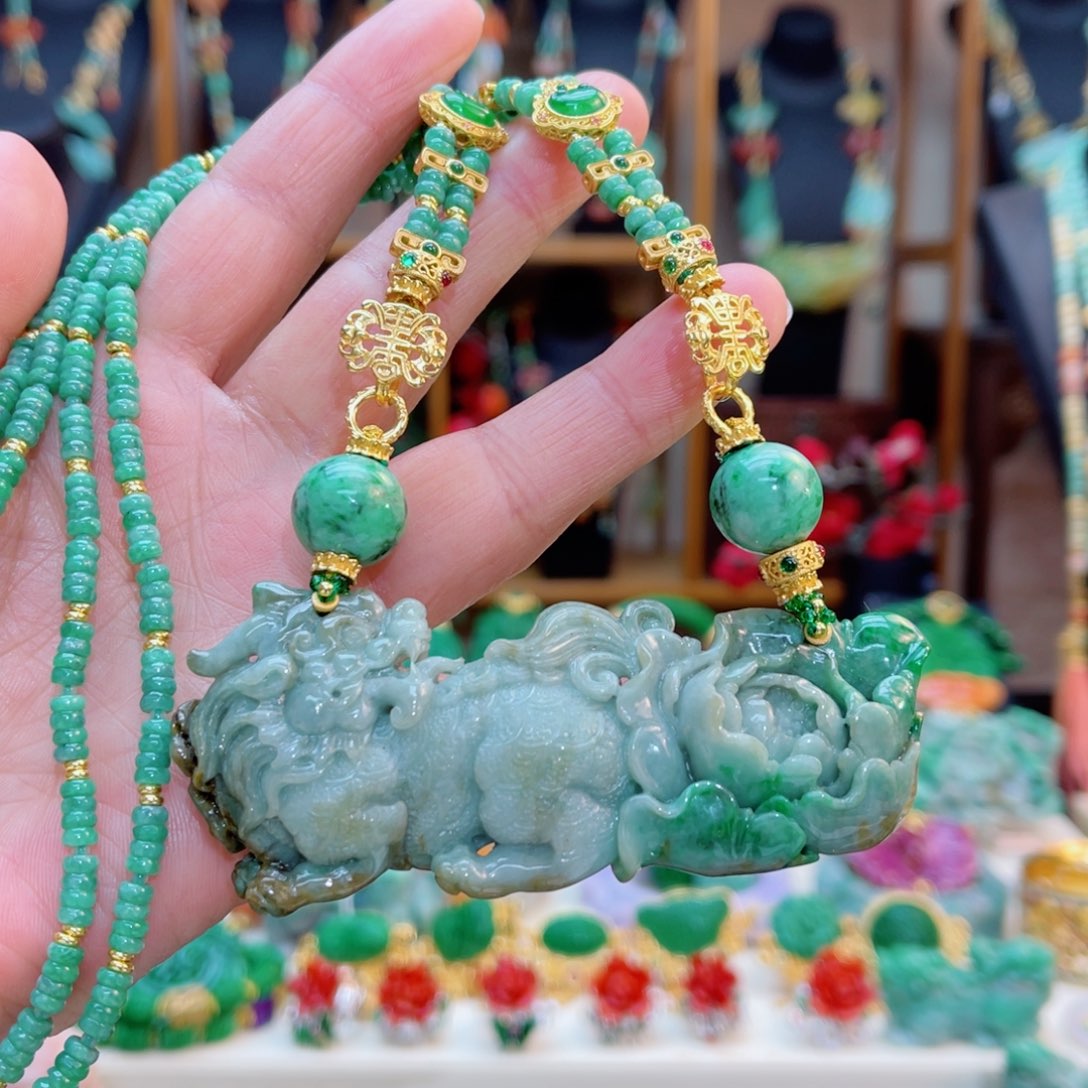 翡翠颈饰合金48小时鉴赏期