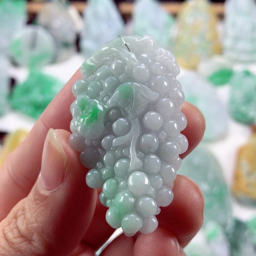 【闪购商品】翡翠吊坠(不含链)未镶嵌