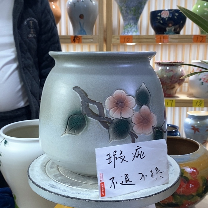 罐手工高温陶瓷，无瑕不成瓷